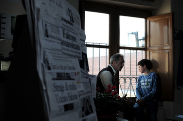 CONVITTO FALCONE di P.Scimeca per Giovanni Falcone nel suo 20simo. Foto di scena e set di Giulio Azzarello &copy;2014.