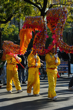 CAPODANNO CINESE panoramiche e particolari. Fotografie di Giulio Azzarello &copy;2014.