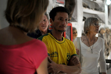 Le CATACOMBE di Palermo documentario film. Fotografie di scena e set di Giulio Azzarello &copy;2014.