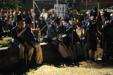LA BATTAGLIA DI PONTE AMMIRAGLIO a Palermo lo sbarco dei mille . Fotografie di Giulio Azzarello &copy;2014.