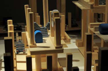 Mobile City installazione di Anne Clemence DeGrollee alla GAM di Palermo. Fotografie di Giulio Azzarello ©2017. Mobile City installazione di Anne Clemence DeGrollee alla GAM di Palermo. Fotografie di Giulio Azzarello ©2017.