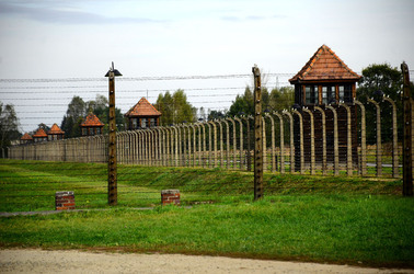 AUSCHIWITZ BIRKENAU il luogo della storia il campo. Fotografie di Giulio Azzarello &copy;2016.