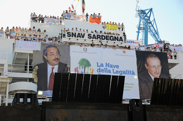 GIORNATE FALCONE E BORSELLINO a Palermo ogni anno. Fotografia di Giulio Azzarello &copy;2014.