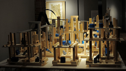 Mobile City installazione di Anne Clemence DeGrollee alla GAM di Palermo. Fotografie di Giulio Azzarello ©2017. Mobile City installazione di Anne Clemence DeGrollee alla GAM di Palermo. Fotografie di Giulio Azzarello ©2017.