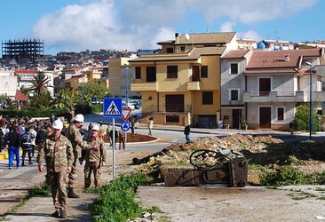 MUSEO della Memoria DEL BELICE a S.Margherita del Belice. Fotografie di Giulio Azzarello &copy;2014.