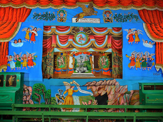 OPERA DEI PUPI dei maestri Mimmo e Nino Cuticchio. Fotografie di Giulio Azzarello &copy;2014.