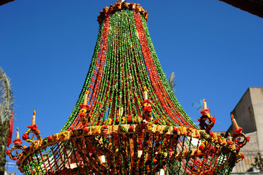 GLI ARCHI DI PASQUA a San Biagio Platani in Sicilia. Fotografie di Giulio Azzarello &copy;2014.