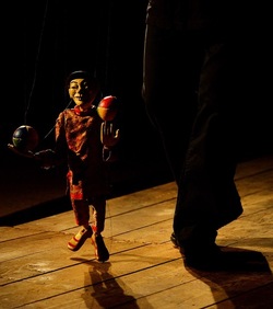 LA MACCHINA DEI SOGNI di Mimmo Cuticchio. Fotografie di Giulio Azzarello &copy;2020.