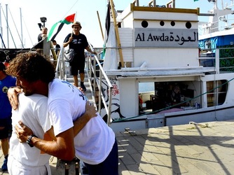FREEDOM FLOTTILA verso Gaza da Palermo. Fotografie di Giulio Azzarello ©2018. FREEDOM FLOTTILA verso Gaza da Palermo. Fotografie di Giulio Azzarello ©2018.