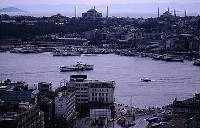 ISTAMBUL in Turchia panoramiche e particoalri. Fotografie di Giulio Azzarello &copy;2014.