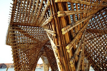 STRUTTURA di LEGNO BIENNALE di ARCHITETTURA di VENEZIA. Foto di G.Azzarello ©2018. STRUTTURA di LEGNO BIENNALE di ARCHITETTURA di VENEZIA. Foto di G.Azzarello ©2018.