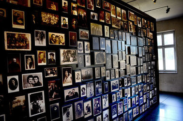 AUSCHWITZ BIRKENAU il percorso della memoria e i documenti. Fotografie di Giulio Azzarello &copy;2016.