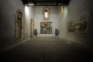 LA SALA DEGLI ARCHI allo Steri di Palermo. Fotografie di Giulio Azzarello &copy;2014.