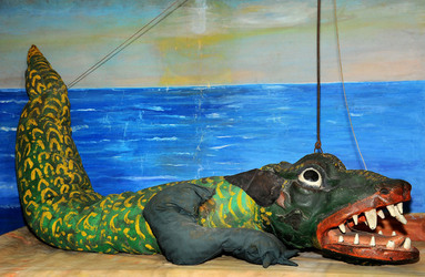 OPERA DEI PUPI dei maestri Mimmo e Nino Cuticchio. Fotografie di Giulio Azzarello &copy;2014.