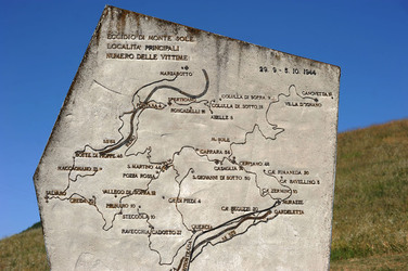 IL PARCO DELLA MEMORIA DI MONTESOLE Marzabotto . Fotografie di Giulio Azzarello &copy;2014.