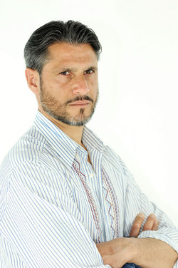 ROBERTO BONURA attore italiano. Fotografie di Giulio Azzarello &copy;2016.