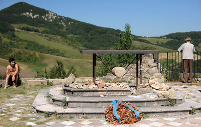 IL PARCO DELLA MEMORIA DI MONTESOLE Marzabotto . Fotografie di Giulio Azzarello &copy;2014.