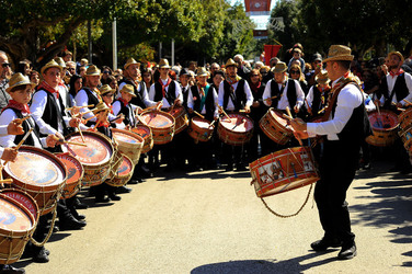Tamburai siciliani di Agrigento. Fotografie di Giulio Azzarello &copy;2017.