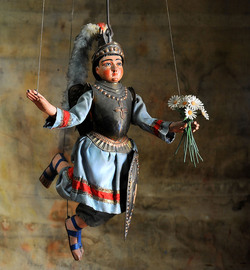 OPERA DEI PUPI dei maestri Mimmo e Nino Cuticchio. Fotografie di Giulio Azzarello &copy;2014.