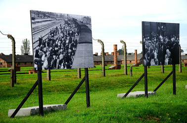 AUSCHIWITZ BIRKENAU il luogo della storia il campo. Fotografie di Giulio Azzarello &copy;2016.