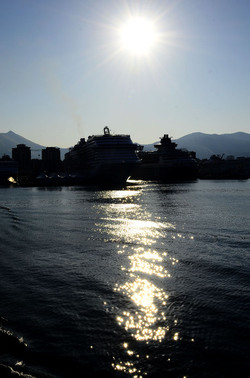 IL GOLFO E IL PORTO DI PALERMO. Fotografie di Giulio Azzarello &copy;2015 2016.