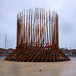 VENEZIA Biennale di Architettura Contemporanea Arsenale. Fotografie di Giulio Azzarello &copy;2022.