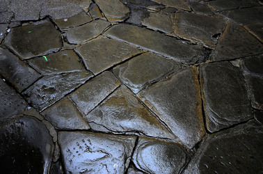 LASTRICATO nel centro storico di Firenze. Fotografie di Giulio Azzarello &copy;2016.