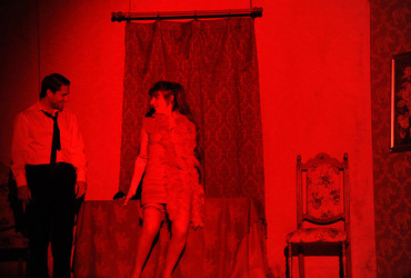 MARIO PUPELLA la sua scuola il suo teatro. Fotografie di Giulio Azzarello &copy;2014.