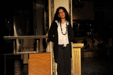 HAROLD PINTER drammaturgo inglese al teatro Candelai di Palermo. Fotografie di Giulio Azzarello ©2014. HAROLD PINTER drammaturgo inglese al teatro Candelai di Palermo. Fotografie di Giulio Azzarello ©2014.