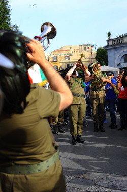 RADUNO di Bersaglieri. Fotografie di Giulio Azzarello &copy;2016.