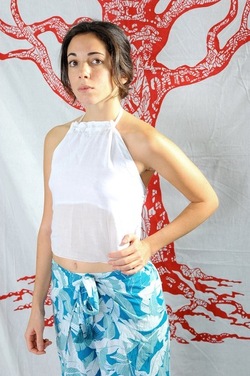 ISABELLA SCIORTINO attrice italiana. Fotografie di Giulio Azzarello &copy;2018.