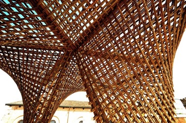 STRUTTURA di LEGNO BIENNALE di ARCHITETTURA di VENEZIA. Foto di G.Azzarello ©2018. STRUTTURA di LEGNO BIENNALE di ARCHITETTURA di VENEZIA. Foto di G.Azzarello ©2018.