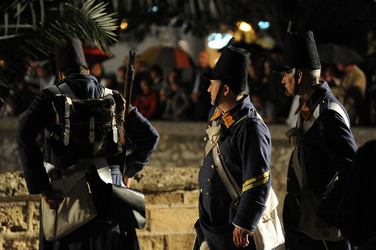 LA BATTAGLIA DI PONTE AMMIRAGLIO a Palermo lo sbarco dei mille . Fotografie di Giulio Azzarello &copy;2014.
