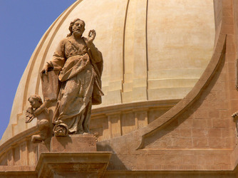 IL BAROCCO DI NOTO in Sicilia panoramiche e particolari. Fotografie di Giulio Azzarello &copy;2014.