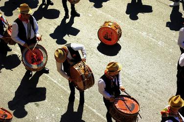 Tamburai siciliani di Agrigento. Fotografie di Giulio Azzarello &copy;2017.