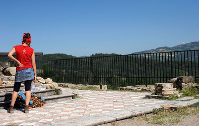 IL PARCO DELLA MEMORIA DI MONTESOLE Marzabotto . Fotografie di Giulio Azzarello &copy;2014.