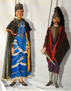 PUPI SICILIANI del 900 e dell 800. Collezione Cuticchio. Fotografie di Giulio Azzarello &copy;2014.