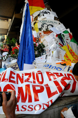 GIORNATE FALCONE E BORSELLINO a Palermo ogni anno. Fotografia di Giulio Azzarello &copy;2014.