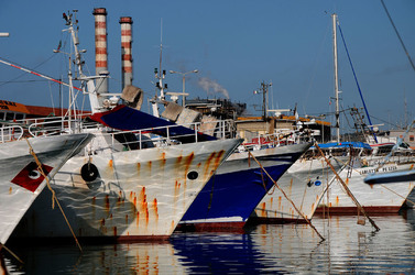 PORTO EMPEDOCLE in Sicilia. Fotografie di Giulio Azzarello &copy;2014.