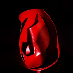 CALICE ROSSO. Fotografia di Giulio Azzarello &copy;2023.