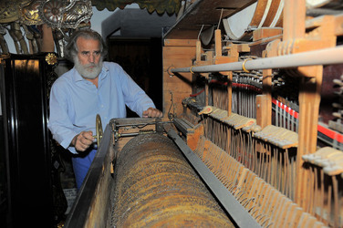 MIMMO CUTICCHIO puparo siciliano ritratti. Fotografie di Giulio Azzarello &copy;2014.
