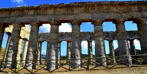 SEGESTA sito archeologico. Fotografie di Giulio Azzarello ©2018.
