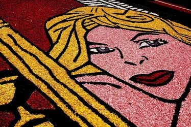 INFIORATA DI NOTO barocca in Sicilia. Fotografie di Giulio Azzarello ©2014. INFIORATA DI NOTO barocca in Sicilia. Fotografie di Giulio Azzarello ©2014.