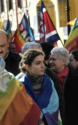 MANIFESTAZIONE per la PACE. Fotografie di Giulio Azzarello ©2014. MANIFESTAZIONE per la PACE. Fotografie di Giulio Azzarello ©2014.