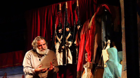 MIMMO CUTICCHIO puparo siciliano ritratti. Fotografie di Giulio Azzarello &copy;2014.