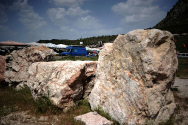 PORTELLA della Ginestra in Sicilia. Fotografie di Giulio Azzarello &copy;2014.