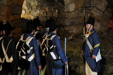 LA BATTAGLIA DI PONTE AMMIRAGLIO a Palermo lo sbarco dei mille . Fotografie di Giulio Azzarello &copy;2014.