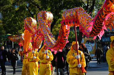 CAPODANNO CINESE panoramiche e particolari. Fotografie di Giulio Azzarello &copy;2014.