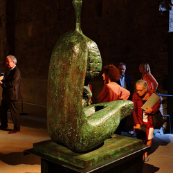 HENRY MOORE mostra a Roma Fotografie di Giulio Azzarello &copy;2016.