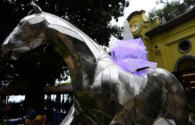 BIENNALE di VENEZIA Arte Contemporanea Giardini. Fotografie di Giulio Azzarello &copy;2020.